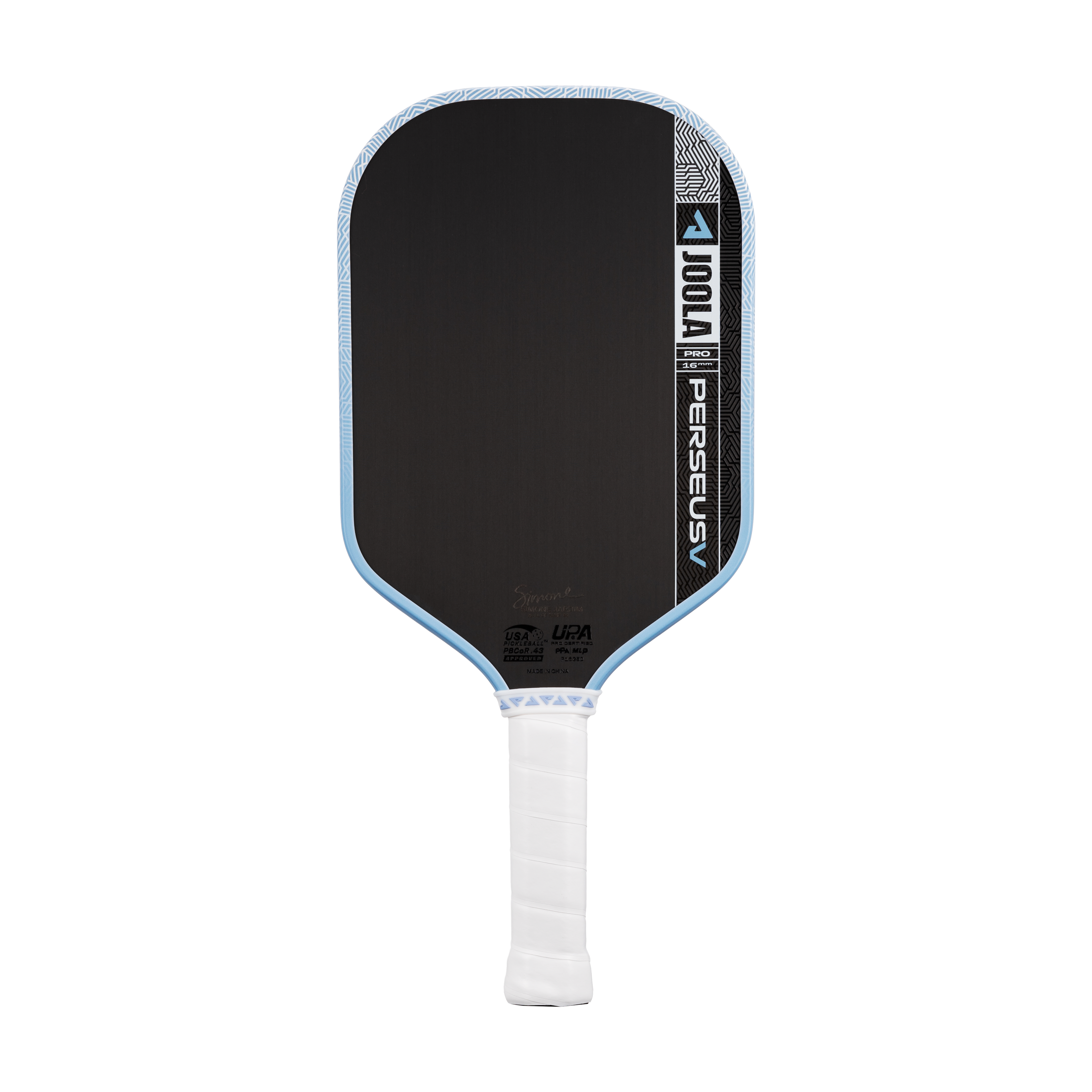 JOOLA Perseus Pro V Simone Jardim Breeze Blue 16mm Paddle