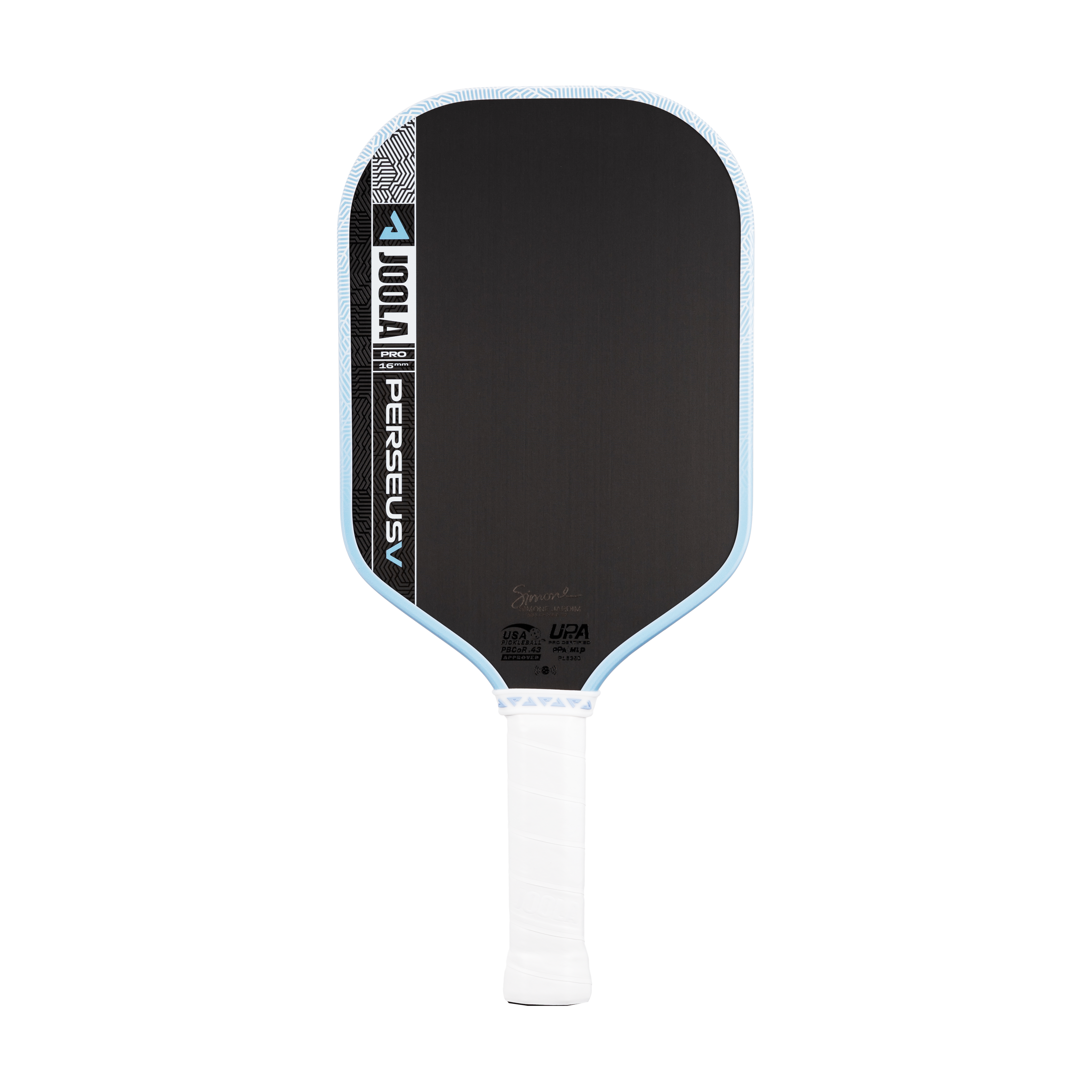 JOOLA Perseus Pro V Simone Jardim Breeze Blue 16mm Paddle