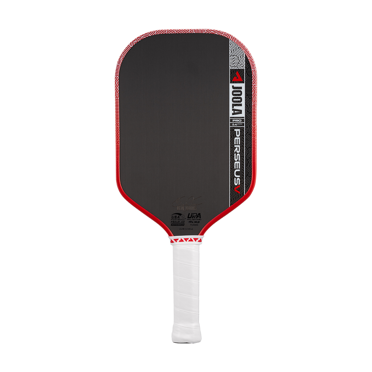 JOOLA Perseus Pro V Ben Johns Blaze Red 14mm Paddle