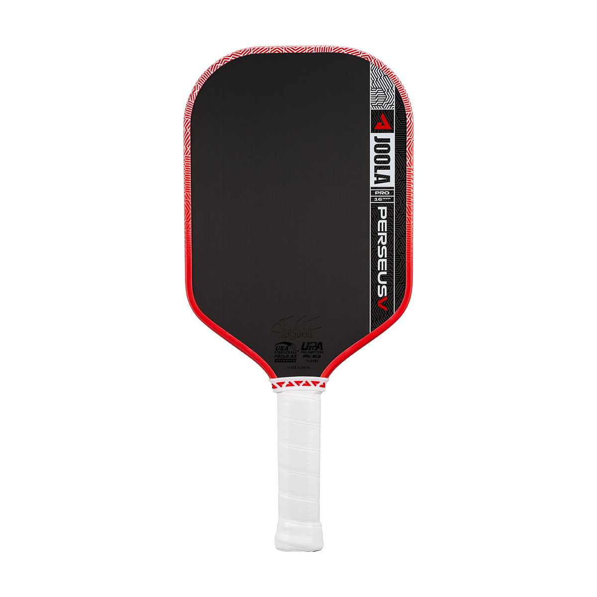 JOOLA Perseus Pro V Ben Johns Blaze Red 16mm Paddle