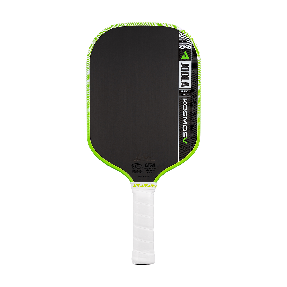JOOLA Kosmos Pro V Federico Staksrud Surge Green 16mm Paddle