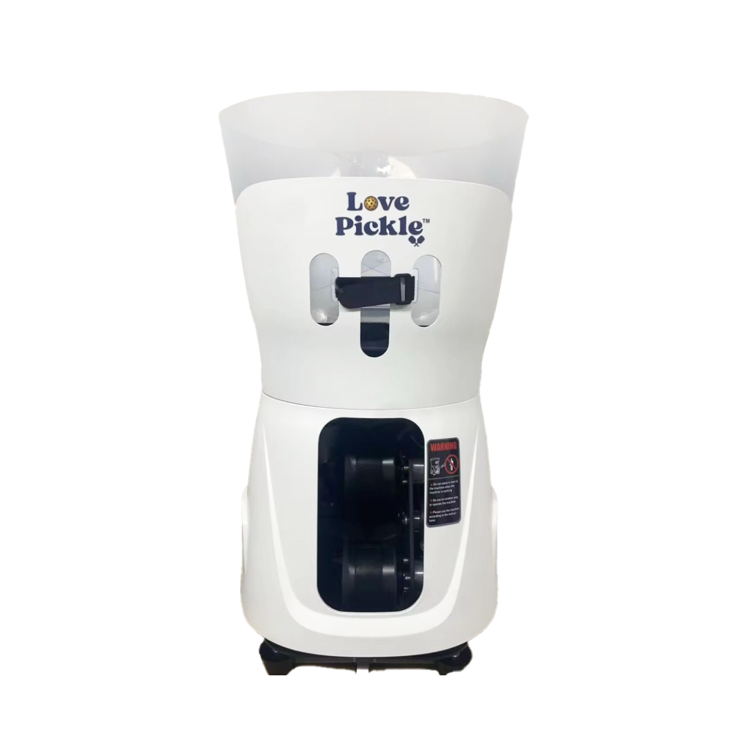 Love Pickle Ball Machine & Collector Net